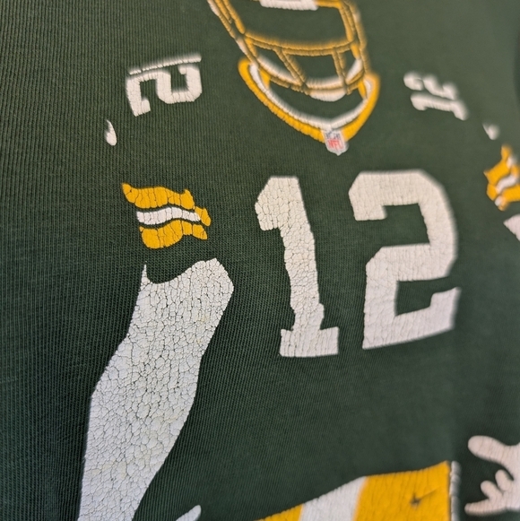 A. Rodgers - GREEN BAY PACKERS " DISCOUNT DOUBLE CHECK"  Short Sleeve Shirt - Picture 9 of 10